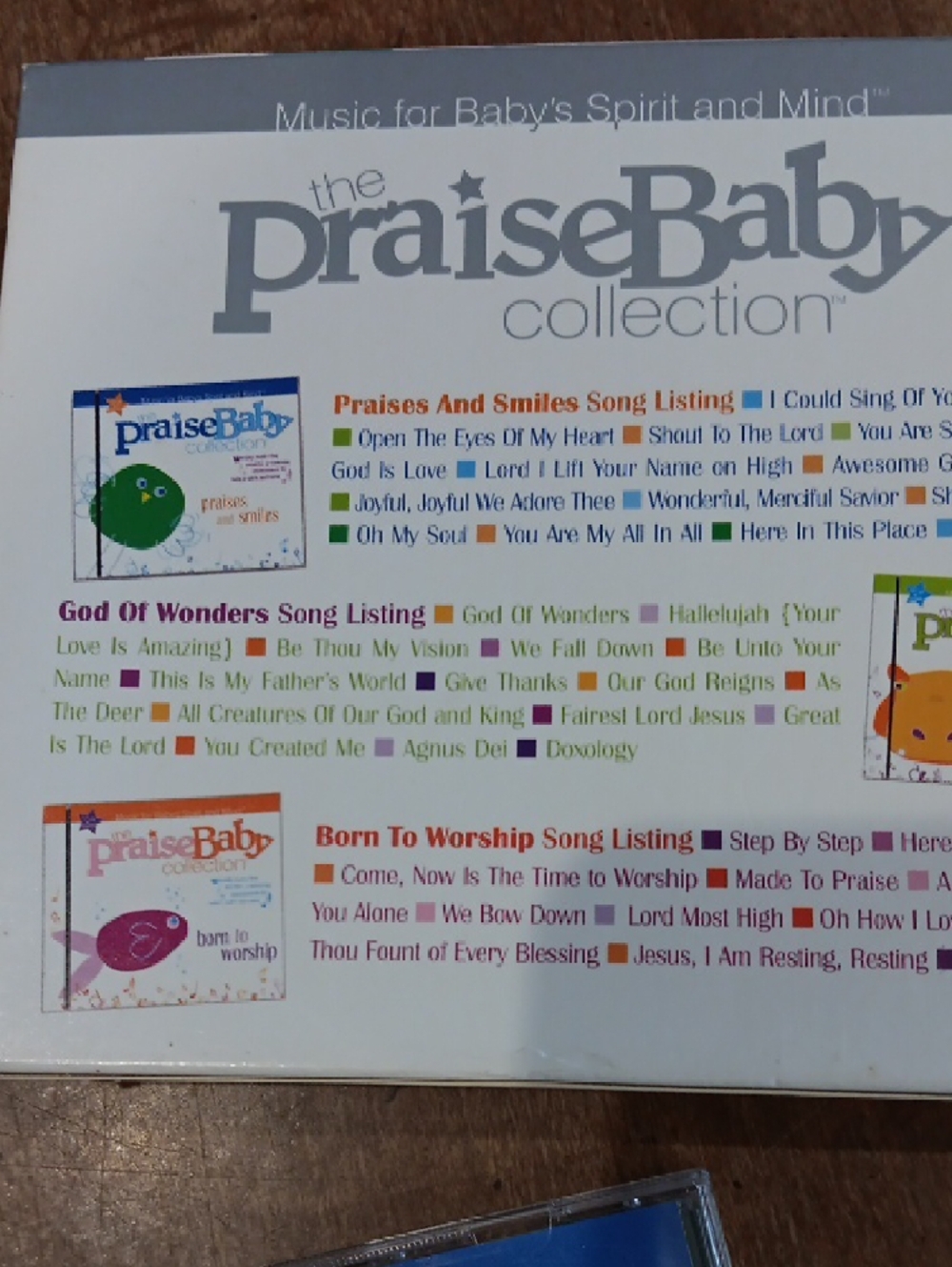 CD Set - White with Multi-Color Artwork - Picture 5 of 7